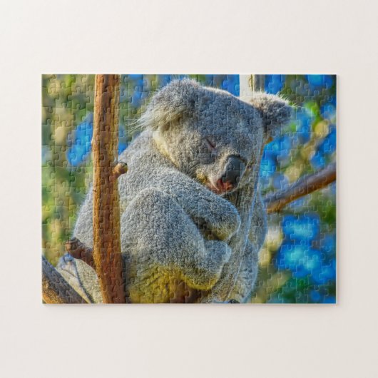 In Koala sleeping peacefully in a tree Puzzle (Horizontal)