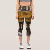 In Konchi-In-Tempel, Kyoto Capri Leggings (Vorderseite)