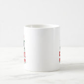In Kontrolle oder auseinanderfallend: Starker Hand Kaffeetasse (Mittel)