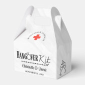 In Kranken & Gesundheit Hochzeitskit Geschenkschachtel (Rückseite)