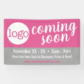 In Kürze erscheinende Werbung - Logo und Details h Banner (Horizontal)