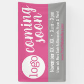 In Kürze erscheinende Werbung - Logo und Details h Banner (Vertikal)