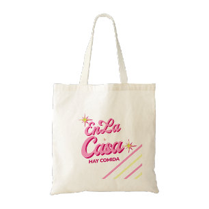 In La Casa Ist Essen Tote Bag   Lustige Lateinamer Tragetasche