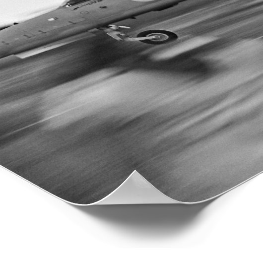 In Land kommen Poster (Ecke)