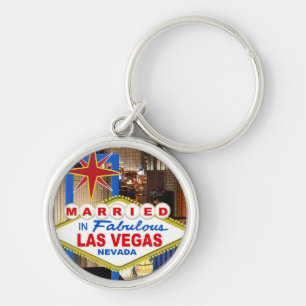 In LAS VEGAS geheiratet Schlüsselanhänger