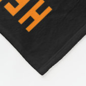 In Law Leukemia Cancer Awareness American Flag Fleecedecke (Ecke)