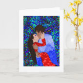 In LeeMarie's kreativem Design gefangen Karte (Gelbe Blume)