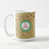 In Lefse eingewickelt Kaffeetasse (Links)