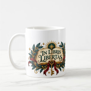 In Libris Libertas Literarische Buchliebhaber Kaffeetasse