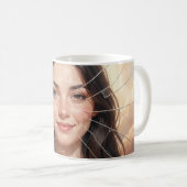 In Licht getauchte Ermutigungsposter Kaffeetasse (VorderseiteRechts)
