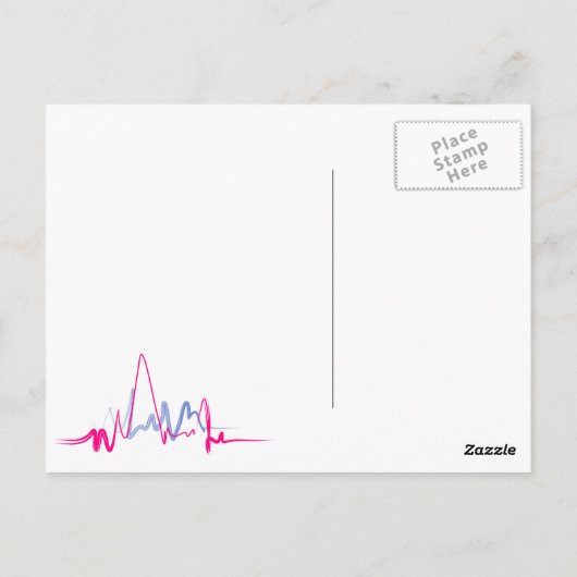 In Liebe A2 Postkarte (Rückseite)