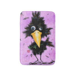 In Liebe Crow - Funny Badematte