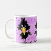 In Liebe Crow - Funny Kaffeetasse (Links)