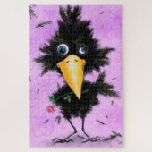 In Liebe Crow Funny Puzzle (Vertikal)