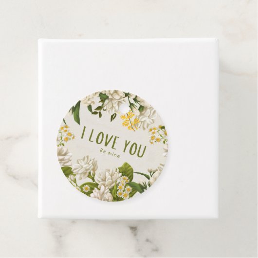 in Liebe du, bin meins Geschenkanhänger (Beispiel)