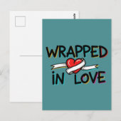 In Liebe Eingehüllt Postkarte (Vorne/Hinten)