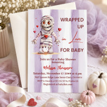 In Liebe Eingewickelt Lavendel-Mumien-Baby-Party