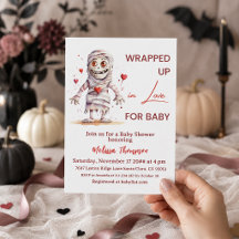 In Liebe Eingewickelt Mumien-Halloween-Baby-Party