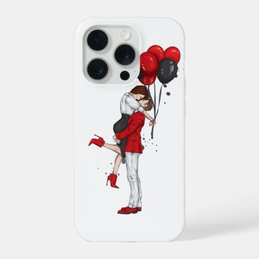In Liebe erhoben iPhone Hülle (Rückseite)