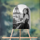 In Liebe Erinnerung einfache Gedenkfeier Willkomme Acrylschild (Neutral)