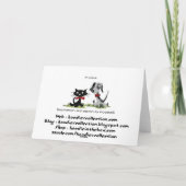 In Liebe! Karte (Rückseite)