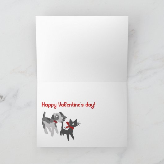 In Liebe! Karte (Innenseite)