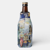 In Liebe mit Ärger und in Schwierigkeiten mit der  Flaschenkühler (Flaschenvorderseite)