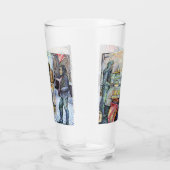 In Liebe mit Ärger und in Schwierigkeiten mit der  Glas (Rechts)