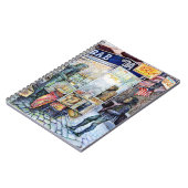 In Liebe mit Ärger und in Schwierigkeiten mit der Notizblock (Linke Seite)