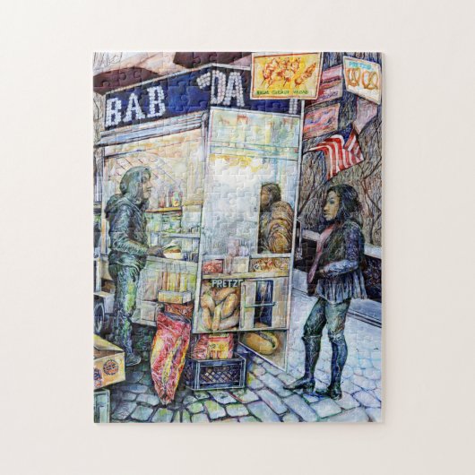 In Liebe mit Ärger und in Schwierigkeiten mit der Puzzle (Vertikal)