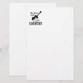 In Liebe mit dem Land Briefpapier (Vorne/Hinten)