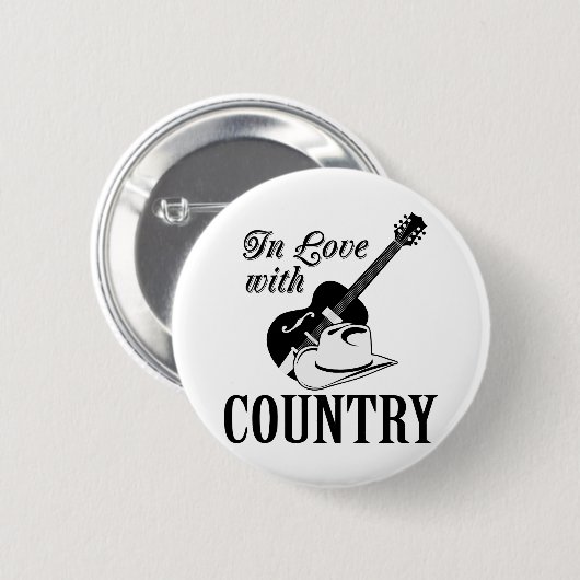 In Liebe mit dem Land Button (Vorne & Hinten)