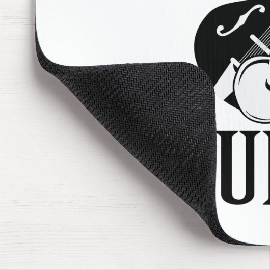 In Liebe mit dem Land Mousepad (Ecke)