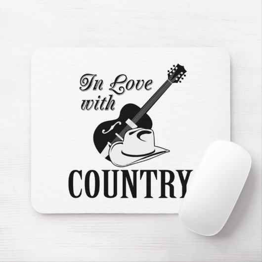 In Liebe mit dem Land Mousepad (Mit Mouse)
