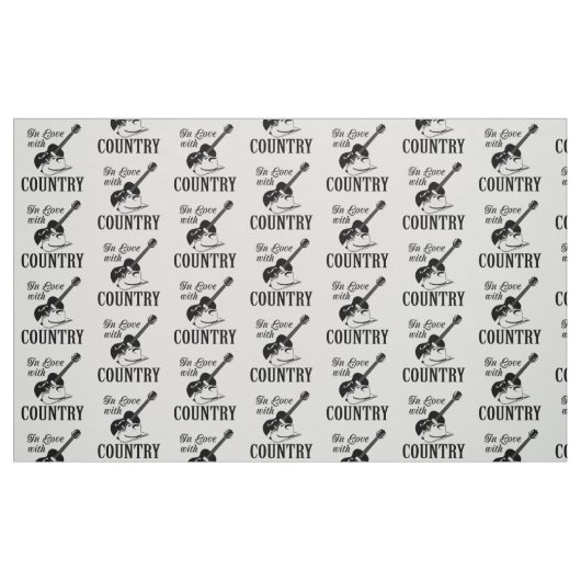 In Liebe mit dem Land Stoff (Fat Quarter (45,7 x 55,9 cm))