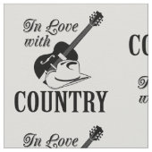 In Liebe mit dem Land Stoff (Nahaufnahme)