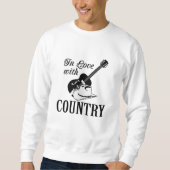 In Liebe mit dem Land Sweatshirt (Vorderseite)