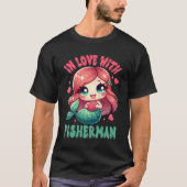 In Liebe mit den Fischern T-Shirt (Vorderseite)