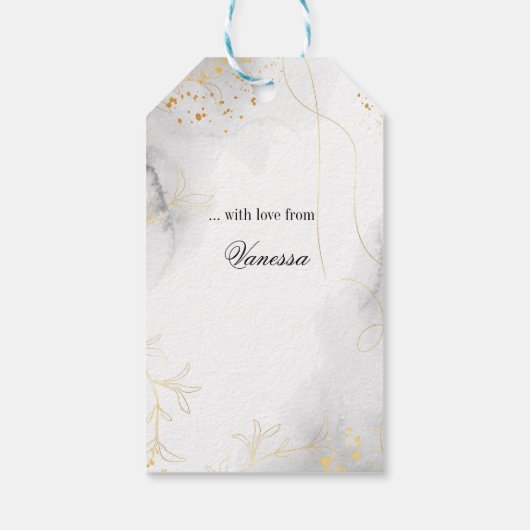 In Liebe mit dir fallen, Valentine Geschenkanhänger (Rückseite)