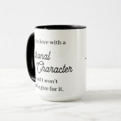 In Liebe mit einem fiktiven Zeichen Tasse (Vorderseite Links)