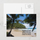 In Liebe mit Ihnen Postkarte (Vorne/Hinten)