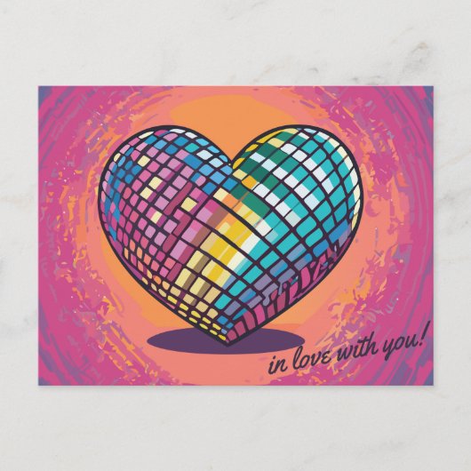 in Liebe mit Ihnen Postkarte (Vorderseite)