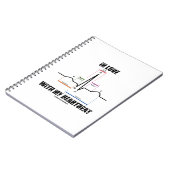 In Liebe mit meinem Herzschlag (Elektrokardiogramm Notizblock (Linke Seite)