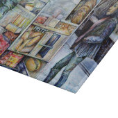 In Liebe mit Schwierigkeiten und in Schwierigkeite Schneidebrett (Ecke)