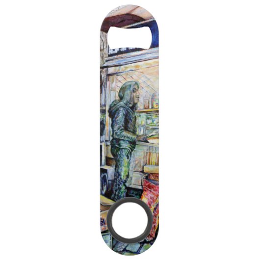 in Liebe mit Schwierigkeiten und in Schwierigkeite Speed Flaschenöffner (Vorderseite)