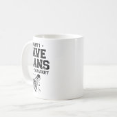 In Liebe mit Shuttle Badminton Player Shuttle Rack Kaffeetasse (Vorderseite Links)