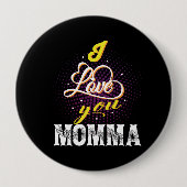 In Liebe momma Button (Vorderseite)