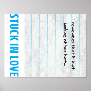 In Liebe Poster stecken