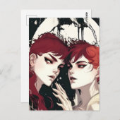 In Liebe Postkarte (Vorne/Hinten)