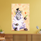 In Liebe Ram - Funny Leinwanddruck (Insitu (Wohnzimmer))